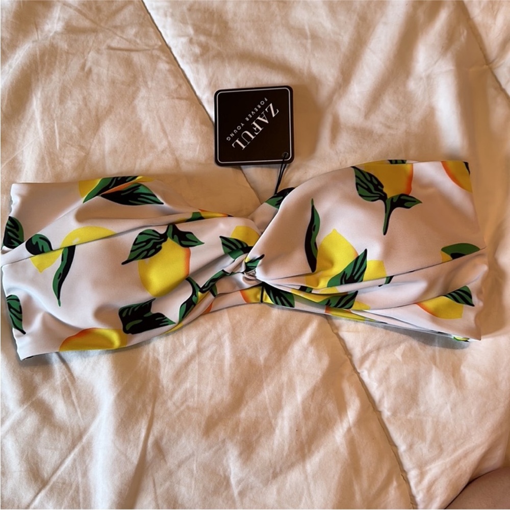 ZAFUL LEMON BIKINI TOP